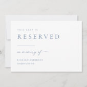 Moderne bruiloft gereserveerd ter nagedachtenis va (Voorkant)