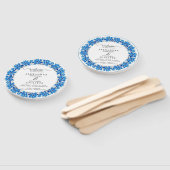 Moderne bruiloft hand fan handwaaier (Niet-gemonteerd)