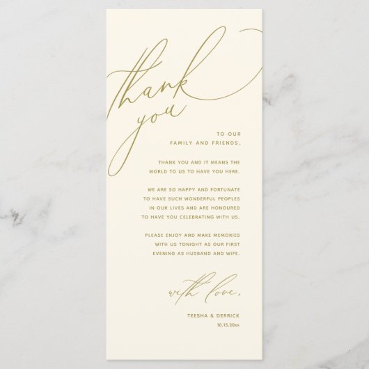 Moderne bruiloft in een binnenste plaats Hartelijk Programma (Voorkant)