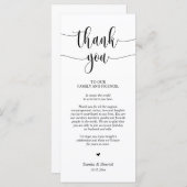 Moderne bruiloft in een binnenste plaats Hartelijk Programma (Voorkant / Achterkant)