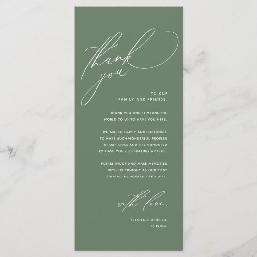 Moderne bruiloft in een binnenste plaats Hartelijk Programma (Voorkant)