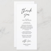 Moderne bruiloft in een binnenste plaats Hartelijk Programma (Voorkant / Achterkant)