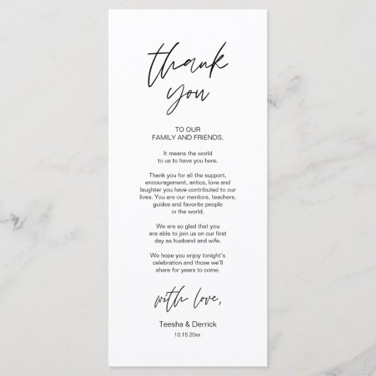 Moderne bruiloft in een binnenste plaats Hartelijk Programma (Voorkant)