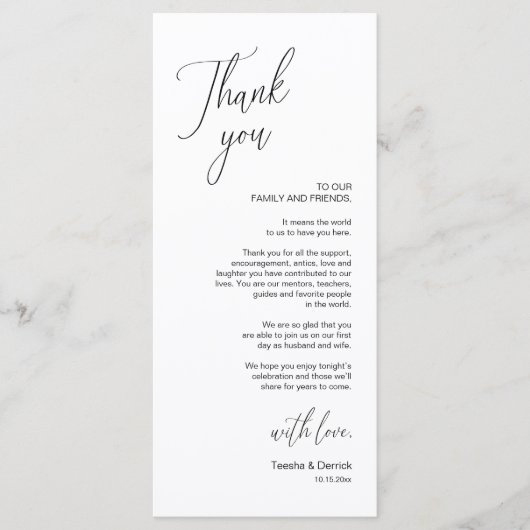 Moderne bruiloft in een binnenste plaats Hartelijk Programma (Voorkant)