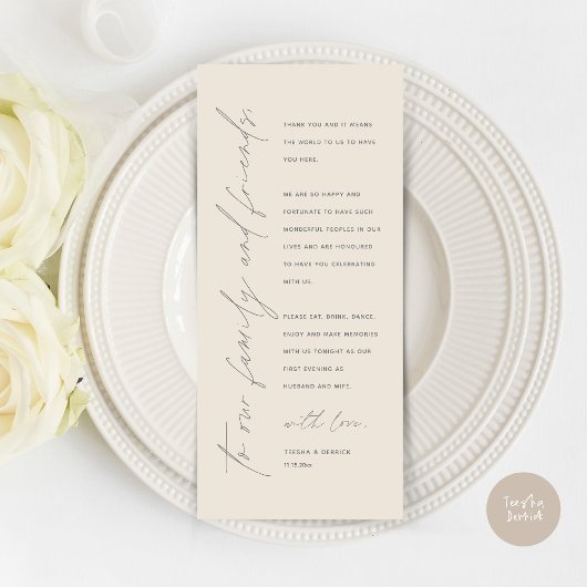 Moderne bruiloft in een binnenste plaats Hartelijk Programma