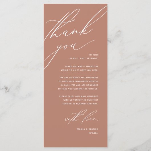 Moderne bruiloft in een binnenste plaats Hartelijk Programma (Voorkant)