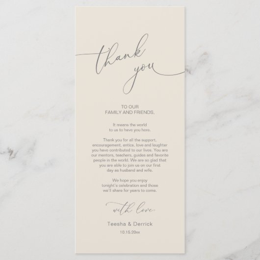 Moderne bruiloft in een binnenste plaats Hartelijk Programma (Voorkant)