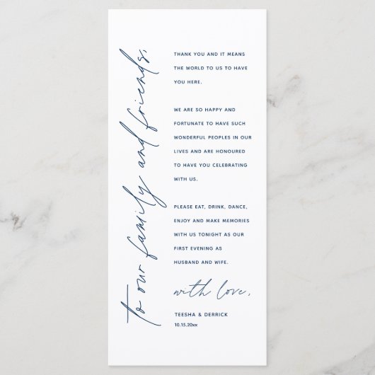 Moderne bruiloft in een binnenste plaats Hartelijk Programma (Voorkant)