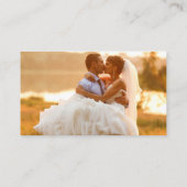 Moderne bruiloft Leg de liefde vast Qr Code Informatiekaartje (Achterkant)