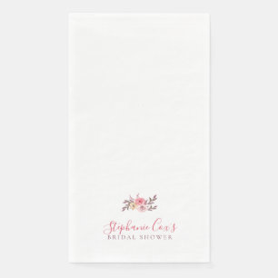 Moderne Bruiloftsfeest met Bloemen Servet