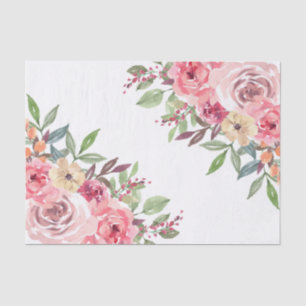 Moderne Bruiloftsfeest met Bloemen Tissuepapier