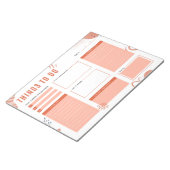 Moderne bruin-beige dingen om Notitieblok te catal (Schuin)