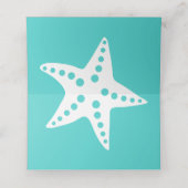 Moderne bruinvissen Tafelnummer Plaats (Binnenkant ongevouwen)