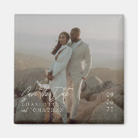 Moderne brute foto's bewaren de datum