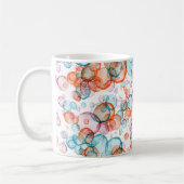 Moderne bubbelkunst. koffiemok (Links)