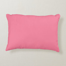 Moderne bubble roze Plain Solid Kleur Accent Kussen