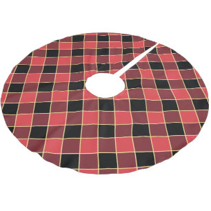 Moderne buffelcontrole aangepaste kleuren SVG Afbe Kerstboom Rok