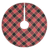 Moderne buffelcontrole aangepaste kleuren SVG Afbe Kerstboom Rok (Voorkant)