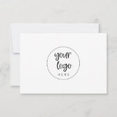 Moderne Business Cadeft Certificate met Logo (Achterkant)