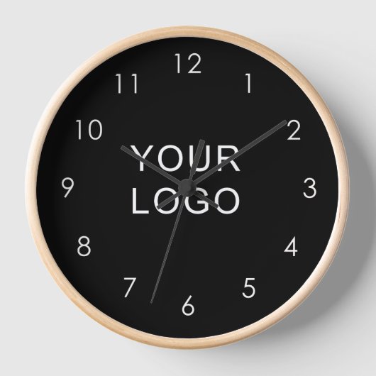 Moderne Business Professional Logo Black (Voorkant)