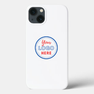 Moderne Business Promotion Logo Adverteren iPhone 13 Hoesje