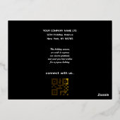 Moderne Business Queer Code Feestdagen (Achterkant)