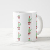 Moderne Cactus Potplant Eenvoudig Extra Grote Beker (Voorkant rechts)