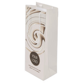 Moderne cadeautassen voor wijn op maat met bedrijf cadeautas