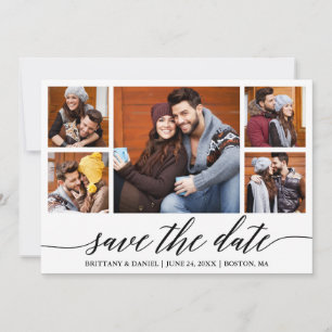 Moderne Calligrafie Script 5 Foto Save The Date