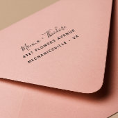 Moderne Calligrafie script bruiloft Zelfinktende Stempel