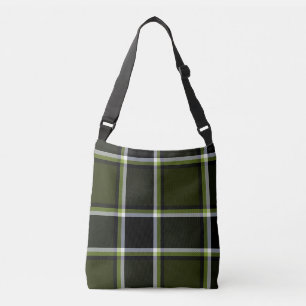 Moderne camouflage Plaid Tartan patroon Crossbody Tas