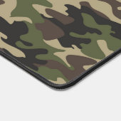 Moderne camouflagepatroon Kinder naam Bureaumat (Hoek)