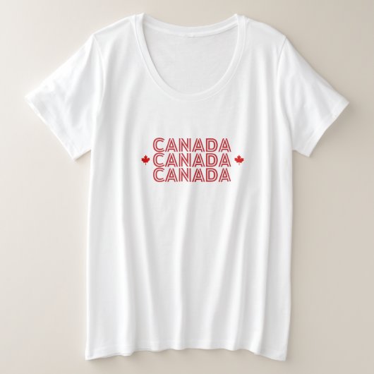 Moderne CANADA - Pays du drapeau canadien Souvenir (Design devant)