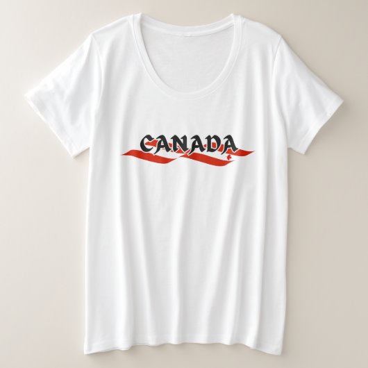 Moderne CANADA - Pays du drapeau canadien Souvenir (Design devant)