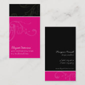 Moderne Carte de visite (Devant / Derrière)