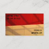 Moderne ~ Carte de visite (Dos)