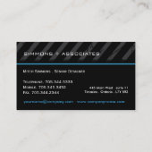 Moderne + Cartes de visite luisants (Dos)