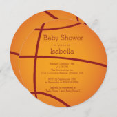 Moderne, c'est un baby-baseball Invitations de dou (Devant / Derrière)