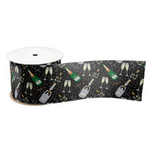 Moderne champagne viering nieuwjaar