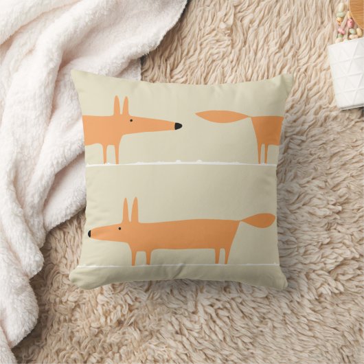 Moderne Charmante Fox Kinder Kamer Decor Kussen (Deken)