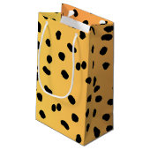Moderne Cheetah Print Klein Cadeauzakje (Achterkant Gekanteld)