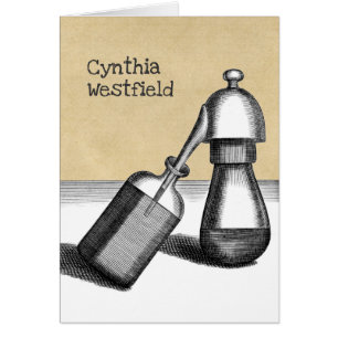 Moderne chemie Medieval Alchemy Kaarten