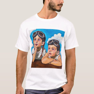 Moderne cherubijnse schilderkunst - Geïnspireerd d T-shirt