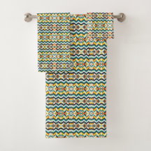 moderne chevron geometrisch patroon