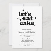 Moderne Chic 18e anniversaire Invitation minimalis (Devant)