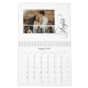 Moderne Chic 4 Foto Collage 53 foto's Kalender