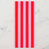 Moderne Chic Bold Typografie Eenvoudige bruiloft Menu (Achterkant)