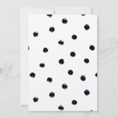 Moderne chic calligrafie "Wensend jullie liefde" Kaart (Achterkant)