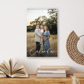 Moderne Chic  COLOR Script Foto Kalender