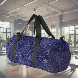 Moderne, chic design in donkerblauw, glitereffect plunjezak